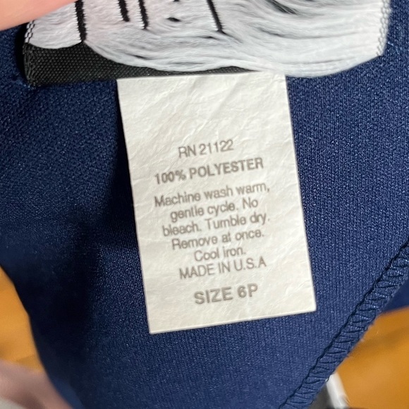 VINTAGE Whirlaway Frocks Secretary Dress sz 6P Lace Collar Grandmacore Cottage - Picture 12 of 12